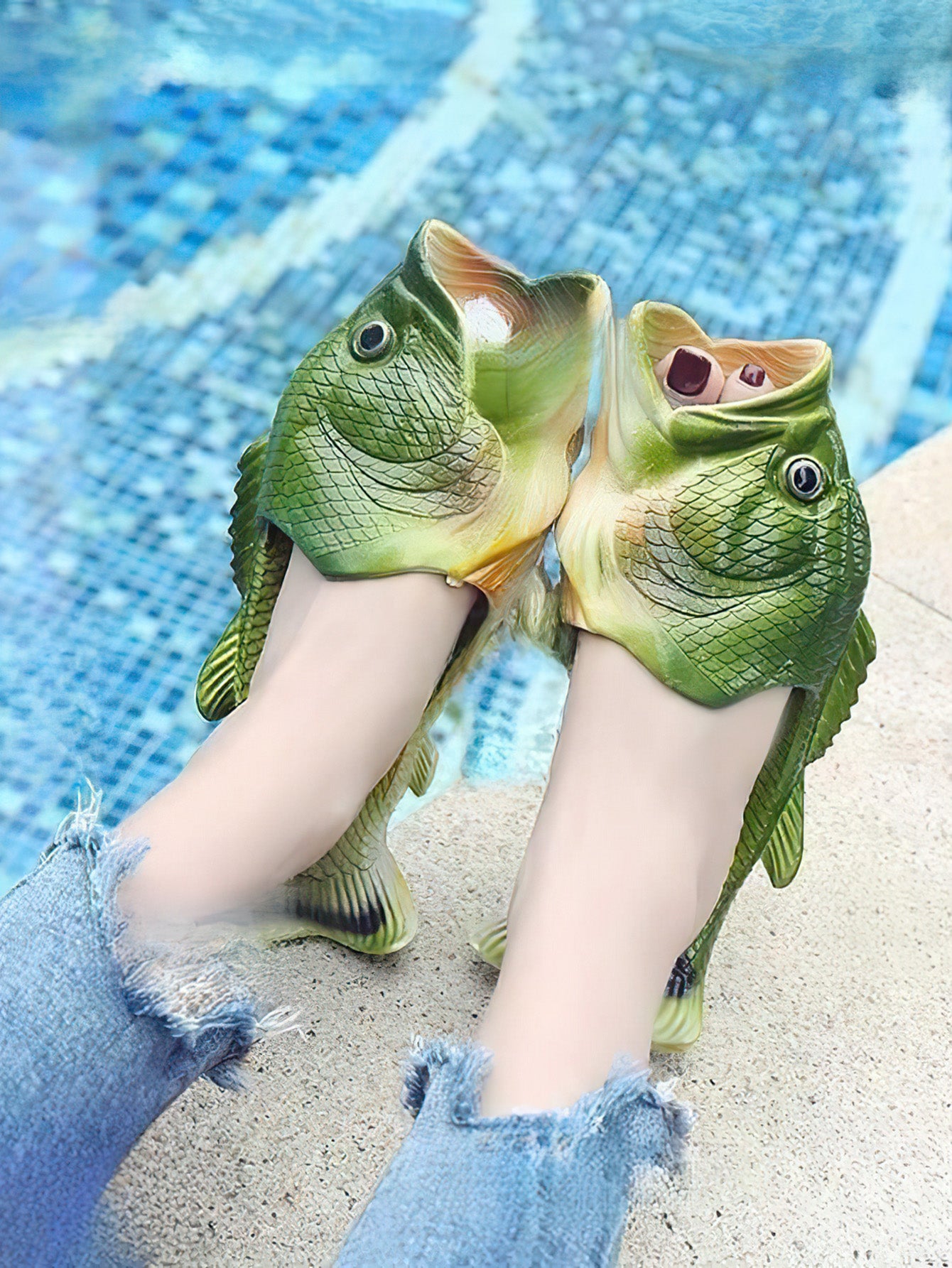 Funny Fish Slippers for Men – Creative, Non-Slip, Stylish Flip Flops