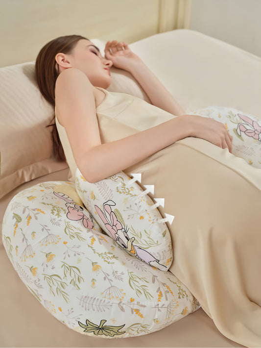 Ergonomic Maternity Pillow: Optimal Support for Side Sleeping - 2 Options