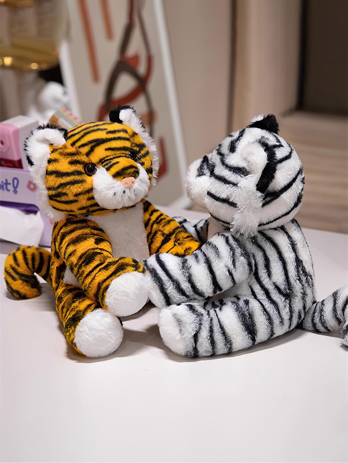 Glowing Plush Tiger Night Companion - 2 Style